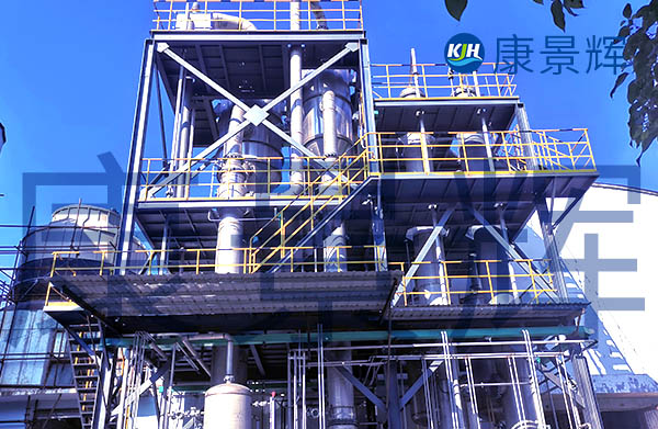 處理量6.5t/h氟化鉀三效蒸發濃縮系統