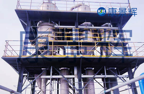 處理量5噸的雜鹽雙效蒸發器