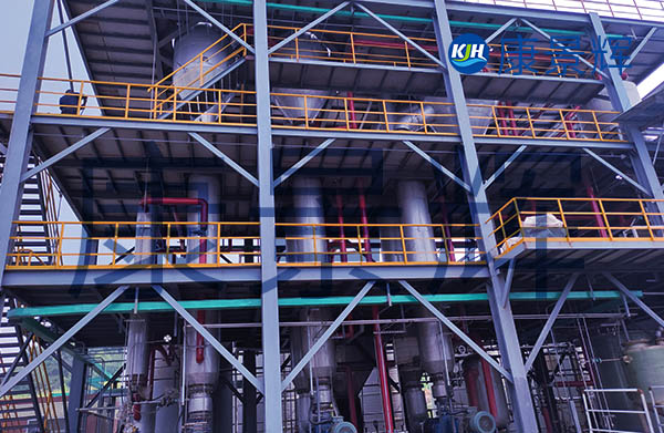 54.5t/h硅酸鈉+氫氧化鈉四效蒸發濃縮系統