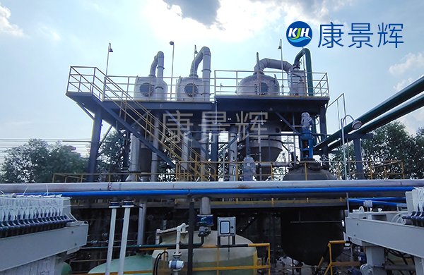 5t/h鎢酸鈉、氫氧化鈉三效蒸發(fā)結晶系統(tǒng)