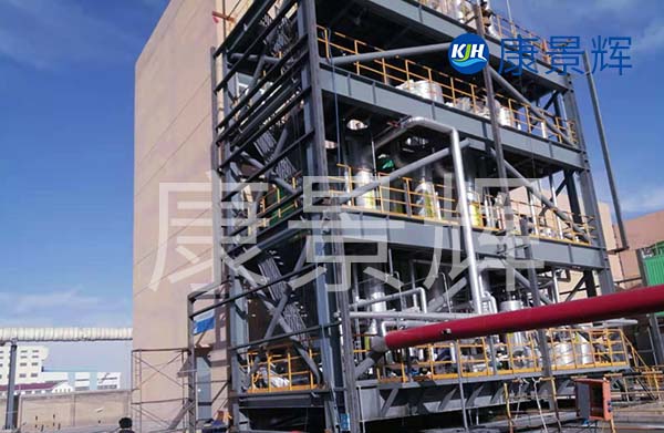 強(qiáng)制循環(huán)多效蒸發(fā)器析出晶體后，晶體并不會(huì)在多效蒸發(fā)器的分離器中停留太長時(shí)間